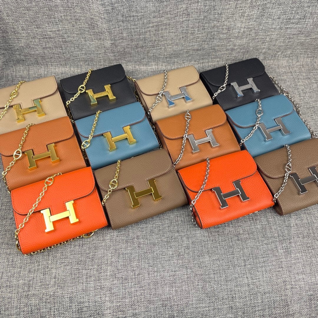 Hermes Constance lychee gold buckle